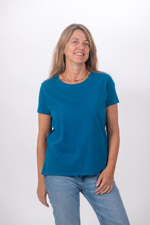 Camiseta básica Formentera - C002 TURQUESA
