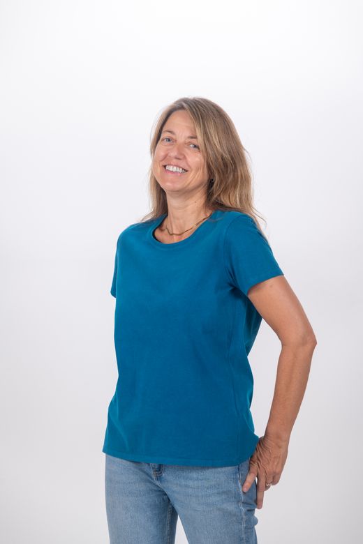 Camiseta básica Formentera - C002 TURQUESA