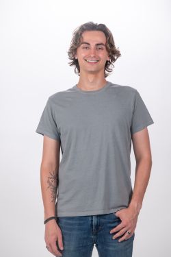 Camiseta Básica manga corta Barcelona C001 CEMENTO Lavado Vintage