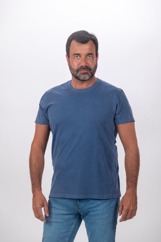 Camiseta Básica manga corta Barcelona C001-DENIM