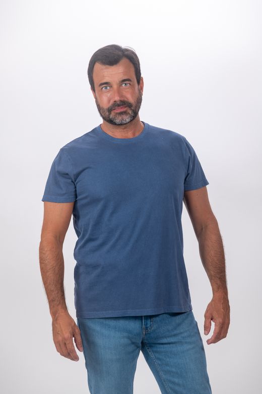 Camiseta Básica manga corta Barcelona C001-DENIM