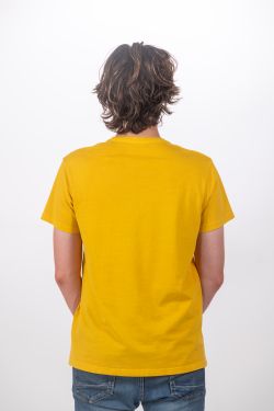 Camiseta Básica manga corta Barcelona C001-MOSTAZA