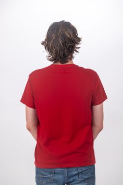 Camiseta Básica manga corta Barcelona C001-ROJO
