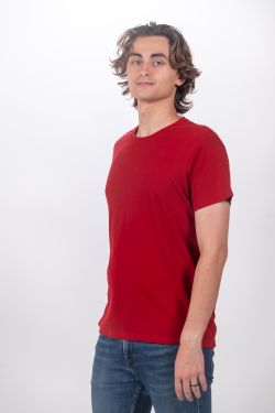 Camiseta Básica manga corta Barcelona C001-ROJO