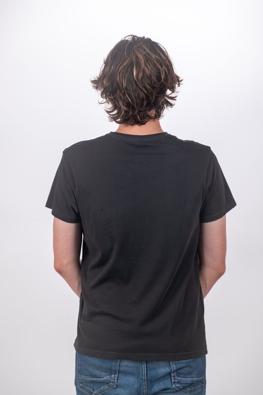 Camiseta Básica manga corta Barcelona C001-USED BLACK