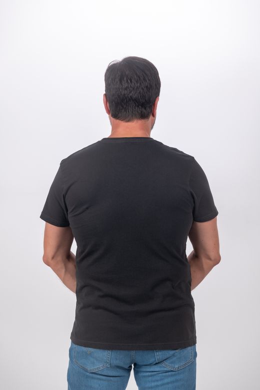Camiseta Básica manga corta Barcelona C001-USED BLACK