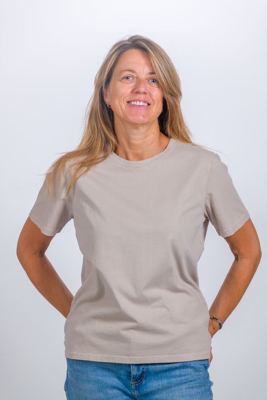 Camiseta básica de mujer en manga corta BILBAO - C009