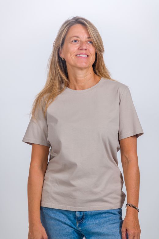 Camiseta básica de mujer en manga corta BILBAO - C009