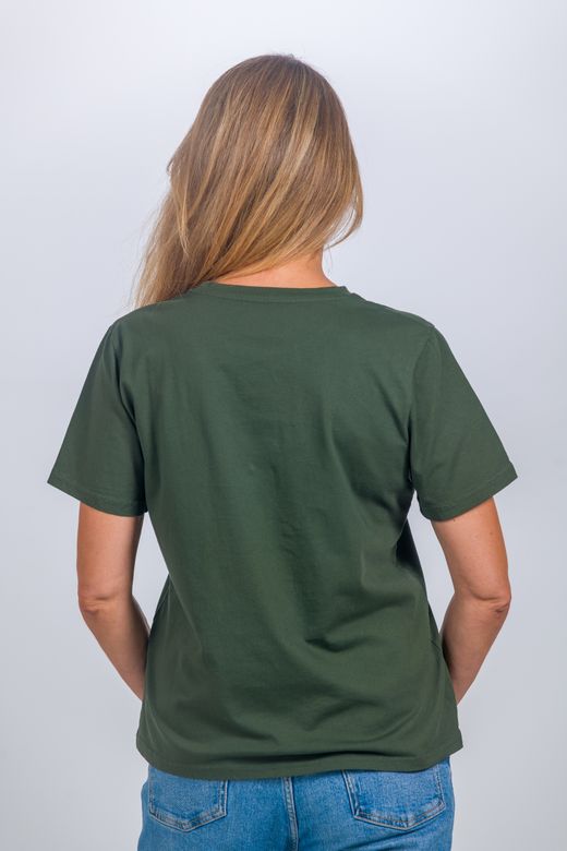 Camiseta básica de mujer en manga corta BILBAO - C009