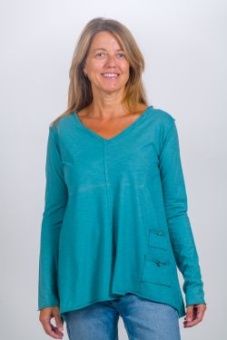 Camiseta de mujer en manga larga VALENCIA - C010