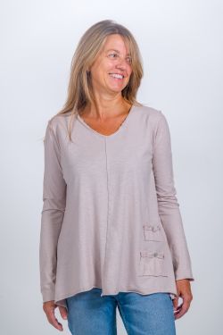 Camiseta de mujer en manga larga VALENCIA - C010