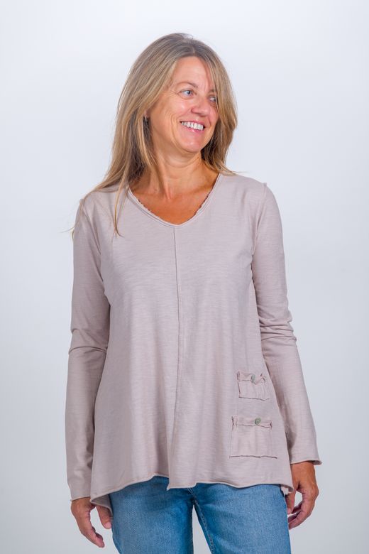 Camiseta de mujer en manga larga VALENCIA - C010