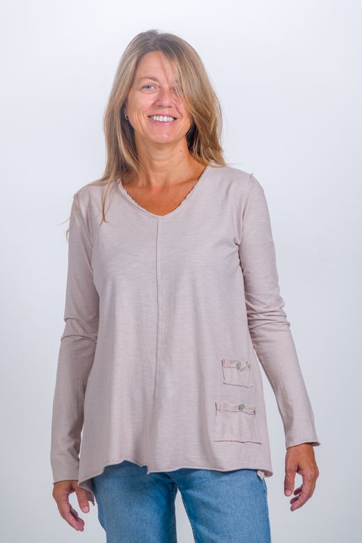 Camiseta de mujer en manga larga VALENCIA - C010