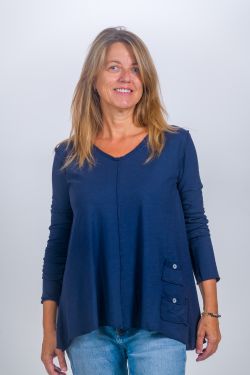 Camiseta de mujer en manga larga VALENCIA - C010