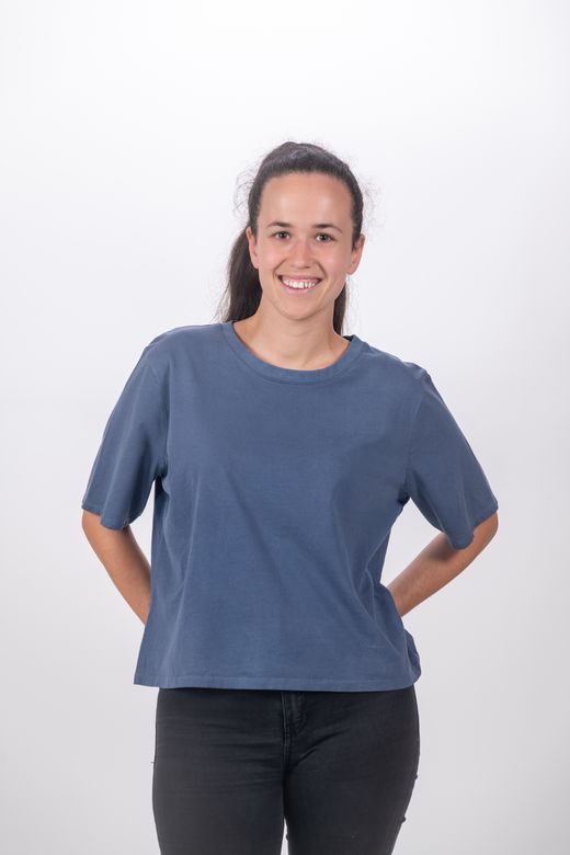 Camiseta oversize Mykonos  C005 - DENIM