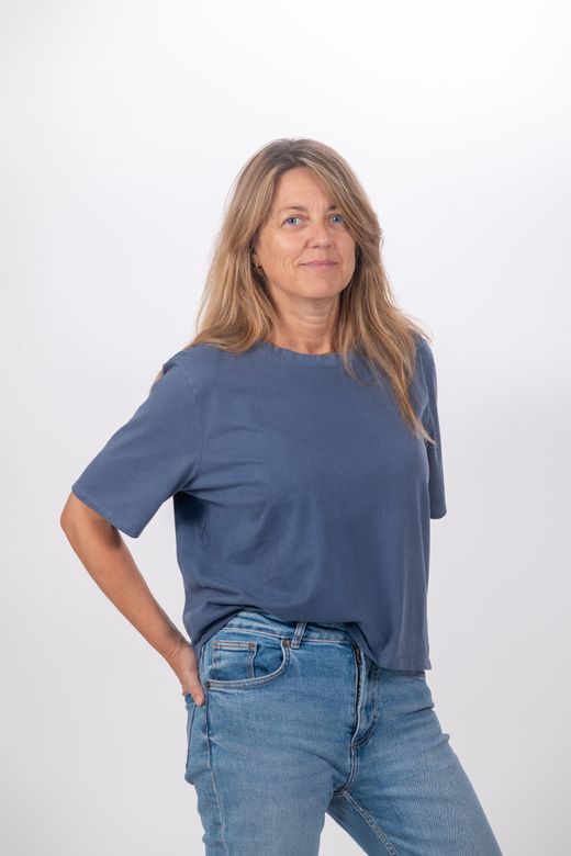 Camiseta oversize Mykonos  C005 - DENIM