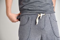 Pantalón largo baggy WG10-DENIM