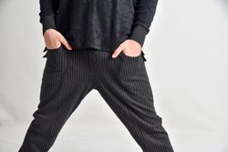 Pantalón largo baggy WG13_DIPLOMATIC/NGRO