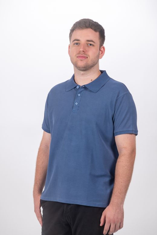 Polo básico Milán - C006 DENIM