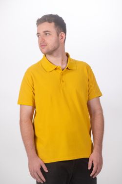 Polo básico Milán - C006 MOSTAZA
