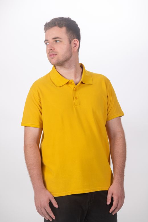 Polo básico Milán - C006 MOSTAZA