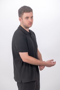 Polo básico Milán - C006 USED BLACK