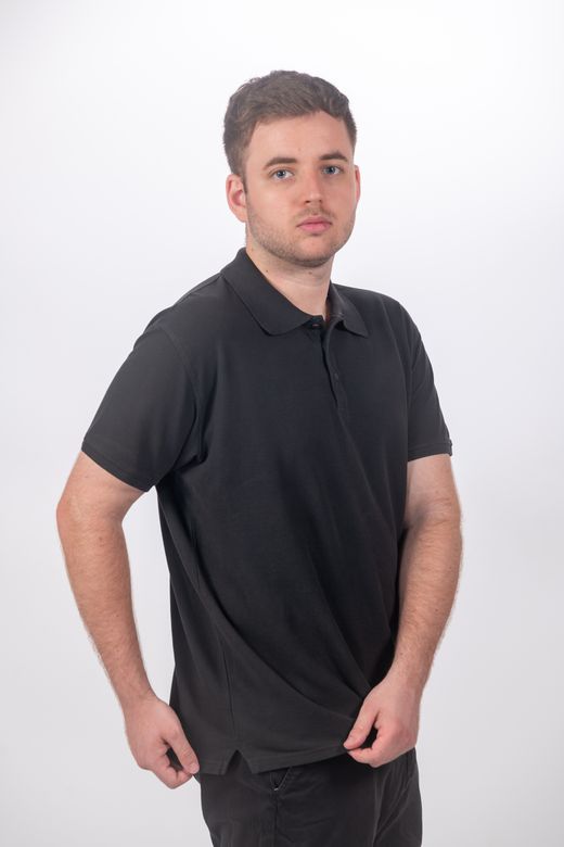 Polo básico Milán - C006 USED BLACK