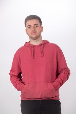 Sudadera hoddie Unisex Biarritz C003-FRESA