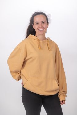 Sudadera hoddie Unisex Biarritz C003-MOSTAZA