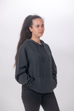 Sudadera hoddie Unisex Biarritz C003-USED BLACK