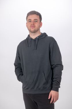 Sudadera hoddie Unisex Biarritz C003-USED BLACK
