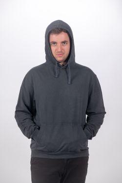 Sudadera hoddie Unisex Biarritz C003-USED BLACK