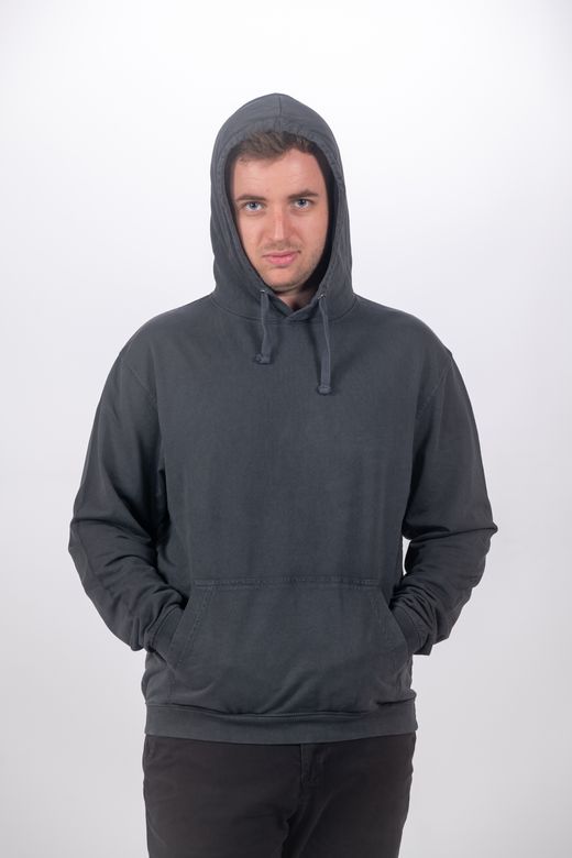 Sudadera hoddie Unisex Biarritz C003-USED BLACK