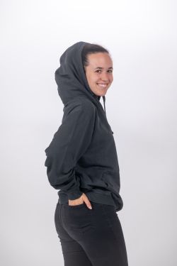 Sudadera hoddie Unisex Biarritz C003-USED BLACK
